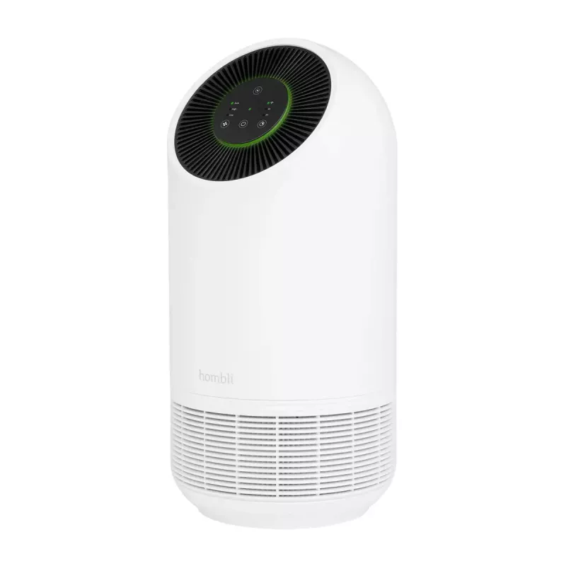 Purificador de ar Hombli Smart Air Purifier da Avanca International BV, nível de ruído 30 dB, disponível em branco e preto