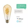 Lâmpada inteligente Hombli HBEB-0212 Wi‑Fi 5,5 W, dourado, classe de eficiência energética A–G, Ø61×142 mm