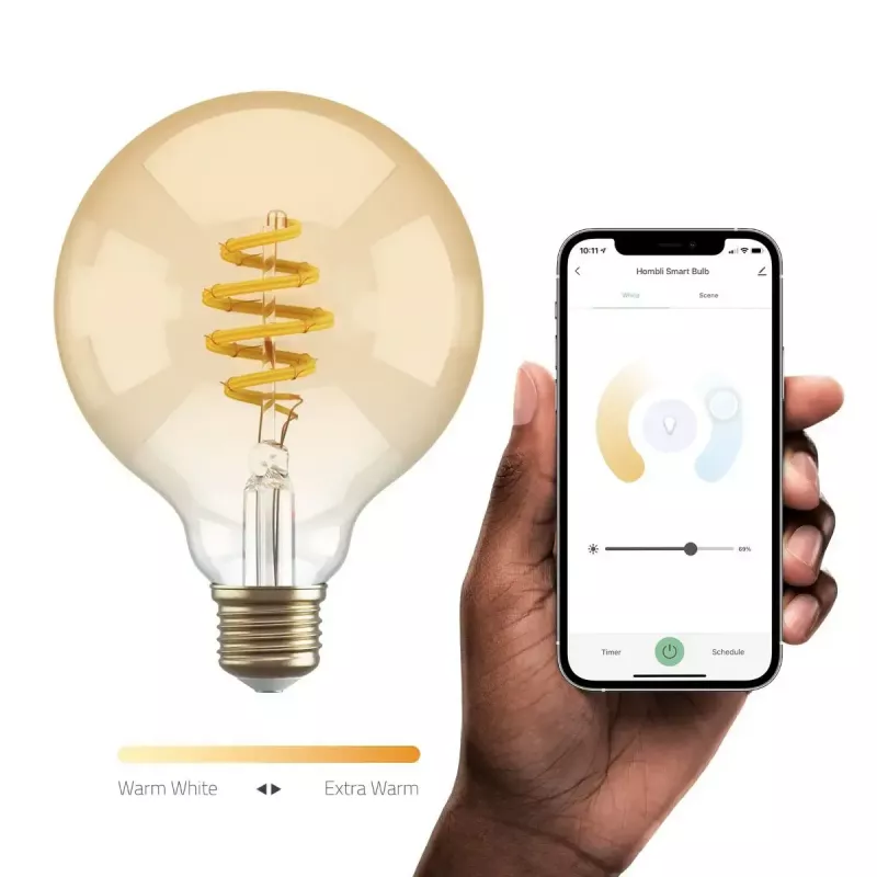 Lâmpada inteligente Hombli HBEB-0312 smart lighting Wi-Fi 5,5 W