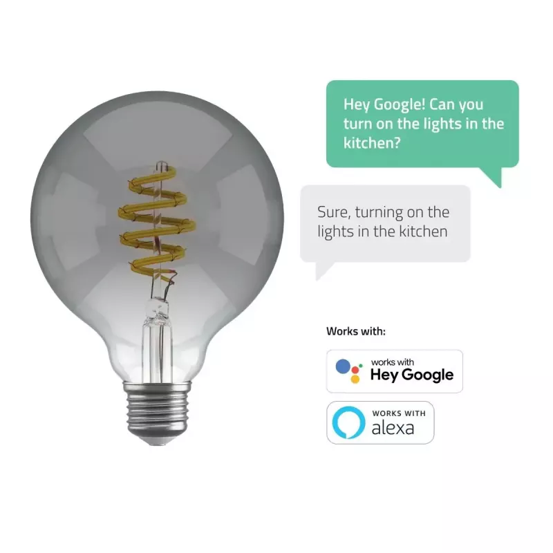 Lâmpada inteligente Hombli HBEB-0311 smart lighting Wi-Fi 5.5 W