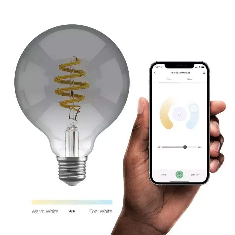 Lâmpada inteligente Hombli HBEB-0311 smart lighting Wi-Fi 5.5 W