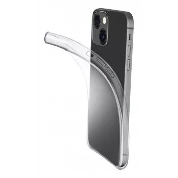 Capa Cellularline iPhone 15 transparente monocolor leve acesso fácil