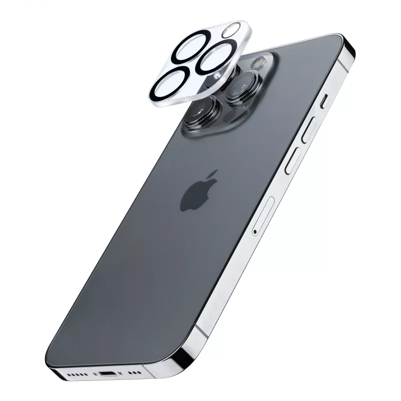 Cellularline lente da câmara - iPhone 15 Pro / 15 Pro Max proteção para a câmara