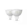 Philips Hue White Ambience MR16 projetor inteligente, GU53, 5,1 W, Bluetooth/Zigbee