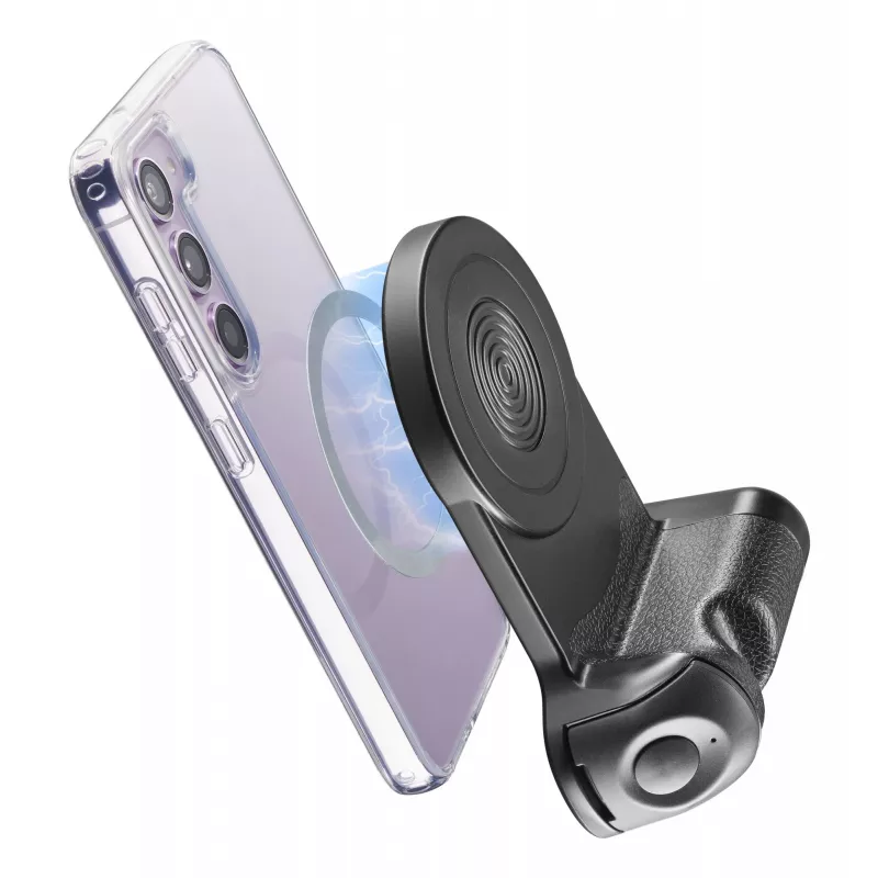 Suporte magnético Bluetooth Cellularline Pics Mag para gravações com smartphone
