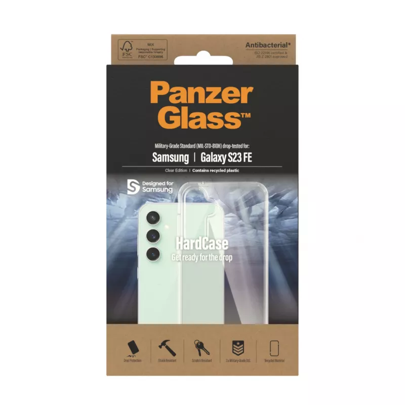 PanzerGlass® HardCase transparente para Samsung Galaxy S FE 2023
