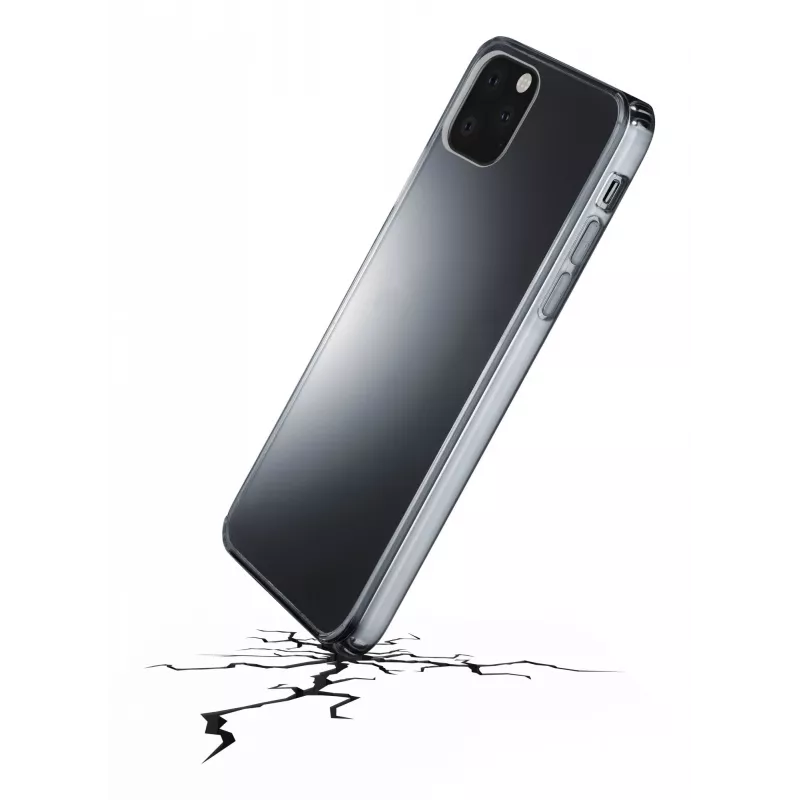 Cellularline Clear Protect - iPhone 12/12 Pro capa rígida com bordas de borracha