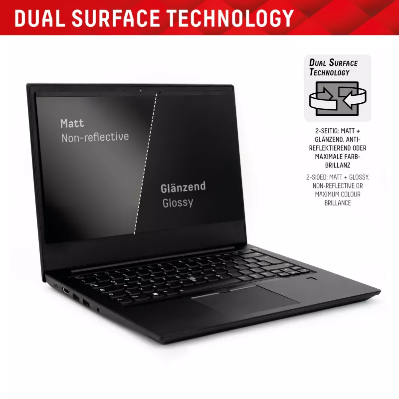 Displex PRIVACY SAFE filtro de privacidade magnético de 2 vias para MacBook Air 15 polegadas mate 5H