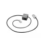 Cabo de carregamento POLY Savi 8240/8245 USB-A preto ficha-ficha