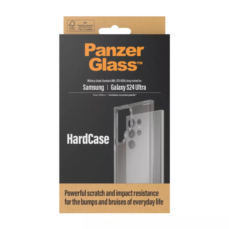 PanzerGlass® HardCase transparente Samsung Galaxy S24 Ultra, capa, Samsung, Samsung - Galaxy S24 Ultra, transparente
