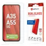 Película de proteção de ecrã Displex (10H) para Samsung Galaxy A35/A55 5G, moldura de montagem Eco, resistente a riscos