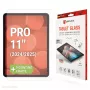 Vidro para tablet Displex (9H) para Apple iPad Pro 11'' (2025/2024), moldura de montagem Eco, inquebrável, ultrafino, invisível