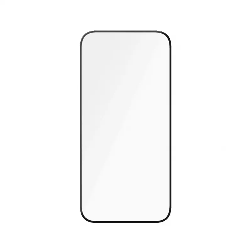 Proteção cerâmica PanzerGlass para iPhone 15 Ultra-Wide Fit resistente a riscos e choques