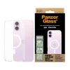Capa PanzerGlass HardCase transparente c. MagSafe branco iPhone 16 Plus