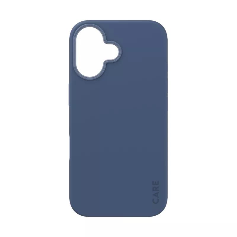 Capa PanzerGlass CARE by capa elegante azul c. MagSafe iPhone 16