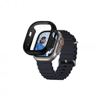 Capa PanzerGlass ® Case Full Body preto Apple Watch Ultra 3 | Ultra 2 | Ultra | 49mm