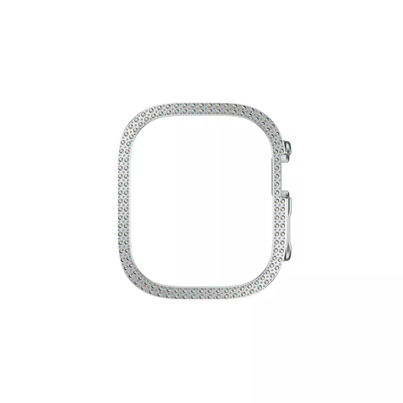 SAFE by PanzerGlass Bling Bumper SAFE95911 capa para Apple Watch Ultra / Ultra 2 / Ultra 3, prateada