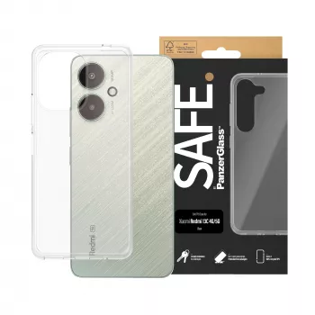 PanzerGlass SAFE. By ® capa TPU transparente para Xiaomi Redmi 13C