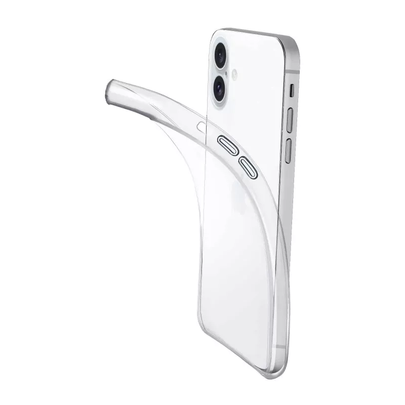 Cellularline FINECIPH16T Fine Case capa para iPhone 16, transparente