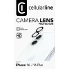 Cellularline lente de câmara - iPhone 16 proteção transparente resistente a riscos e impactos