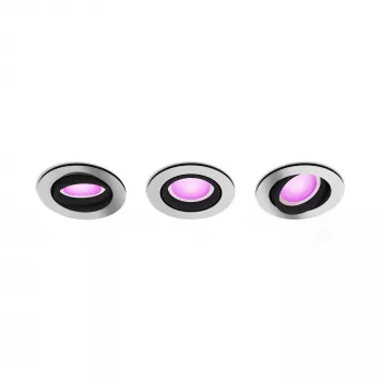 Philips Hue White and Colour Ambience 3-pack Centura focos embutidos