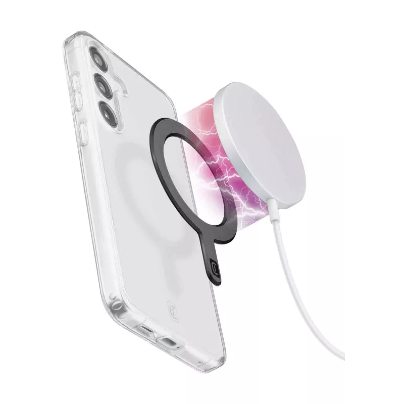 Adaptador Mag Cellularline anel magnético adesivo para smartphones, ativador do ecossistema MagSafe