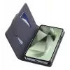 Capa tipo livro Cellularline Book Galaxy S24 FE com compartimento para cartões e fecho magnético