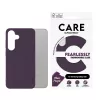 Capa PanzerGlass CARE by capa elegante Plum roxa Samsung Galaxy S25 transparente