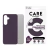 Capa PanzerGlass CARE™ by ® Case Plum roxa com compatibilidade Qi Samsung Galaxy S25+