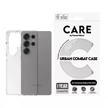 Capa PanzerGlass CARE™ by ® Urban Combat transparente Samsung Galaxy S25 Ultra