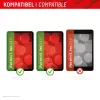 Película de proteção de ecrã Displex (9H) para Apple iPad mini 8,3'' (6.ª ger./7.ª ger. 2024), moldura de montagem Eco, resistente a riscos