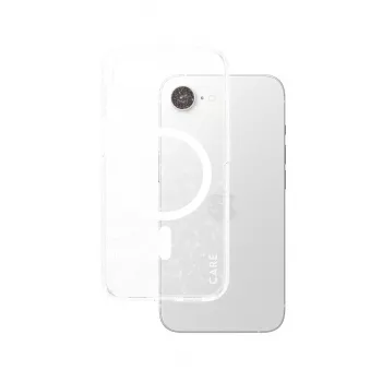 Capa PanzerGlass CARE by ® Flagship Case Urban Combat Star Lit branco compatível com Qi iPhone 16e