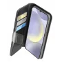 Cellularline Book Agenda 2 Case BOOKAG2GALS25K capa tipo livro para Samsung S25, preto