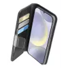 Cellularline Book Agenda 2 Case BOOKAG2GALS25K capa tipo livro para Samsung S25, preto