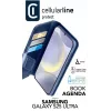 Cellularline Book Agenda - capa tipo livro em imitação de pele com fecho magnético para Galaxy S25 Ultra