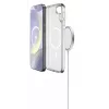 Cellularline Gloss Mag – capa magnética para Galaxy S25 para carregar e fixar no carregador MagSafe