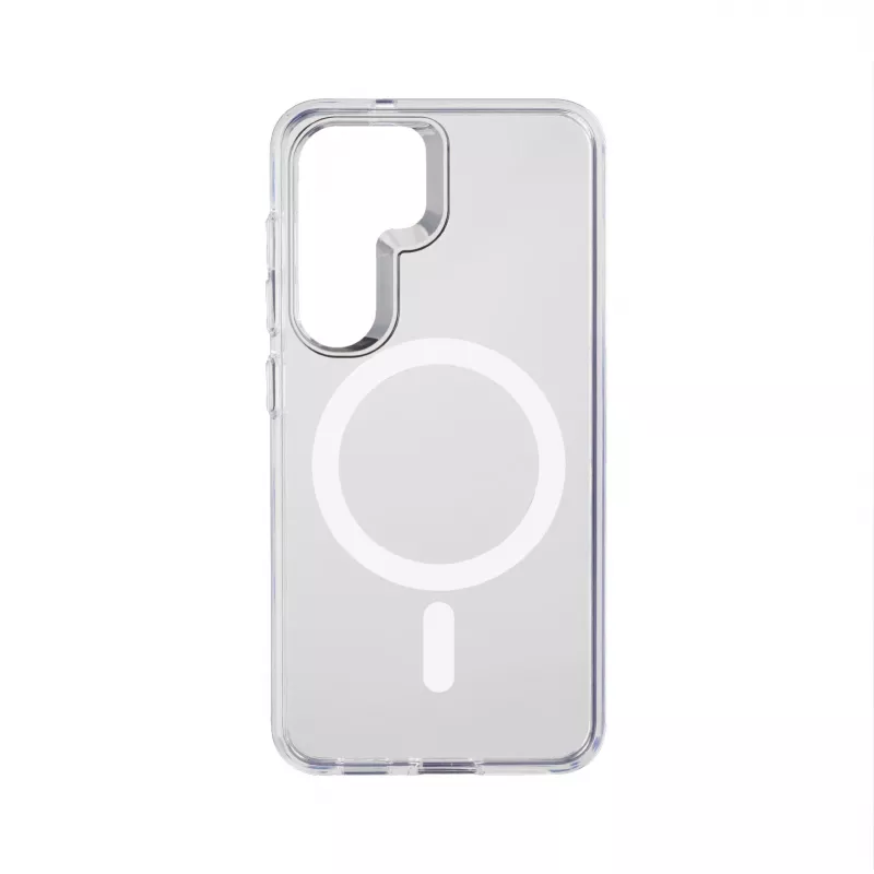 Cellularline Gloss Mag – capa magnética para Galaxy S25 para carregar e fixar no carregador MagSafe