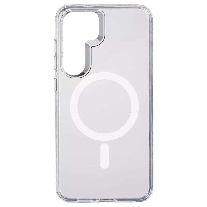 Cellularline Gloss Mag – capa magnética para Galaxy S25 para carregar e fixar no carregador MagSafe