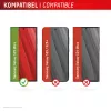 Película de proteção de ecrã Displex Premium (Full Cover, 10H) para Samsung Galaxy S25 Ultra, moldura de montagem Eco, Full Cover