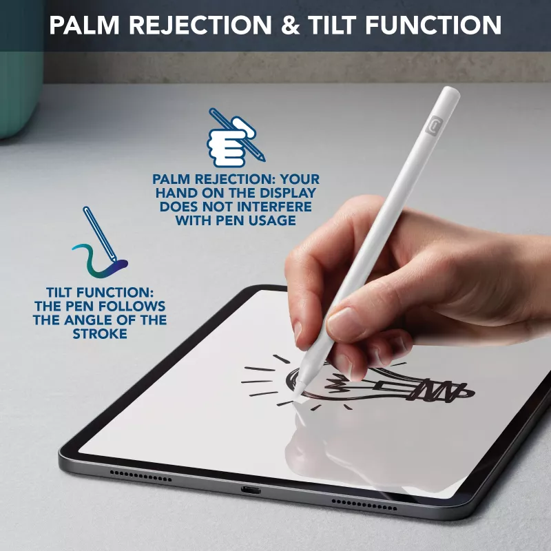 Caneta Stylus Pen Cellularline para iPad, branco