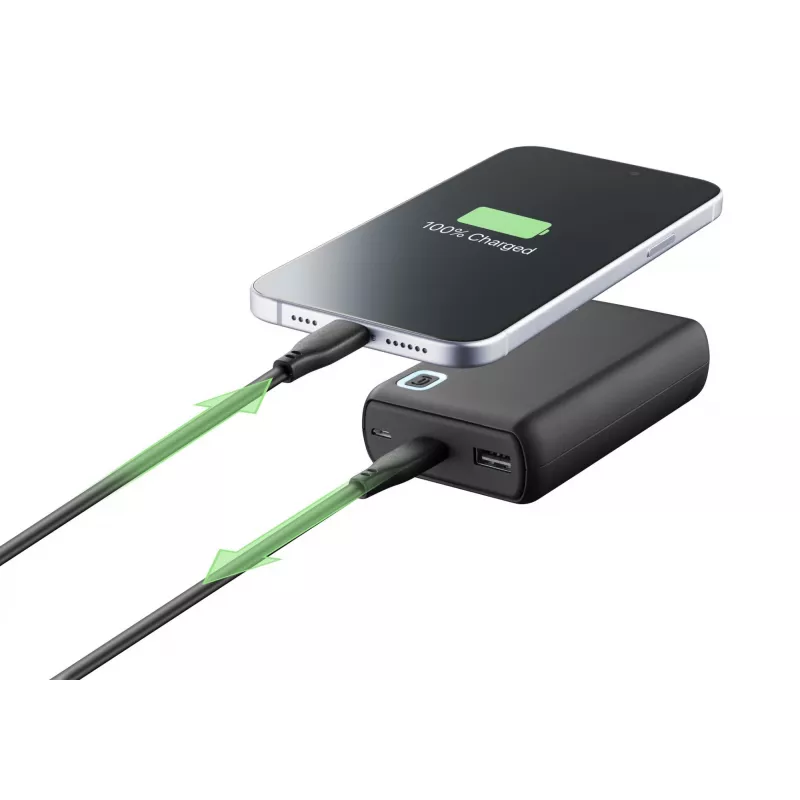 Cellularline ESSENCE TURBO 10000 carregador portátil 10000mAh Power Delivery 20W