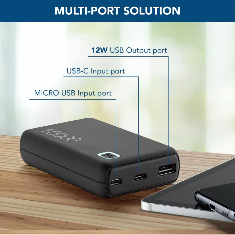 Cellularline ESSENCE TURBO 10000 carregador portátil 10000mAh Power Delivery 20W