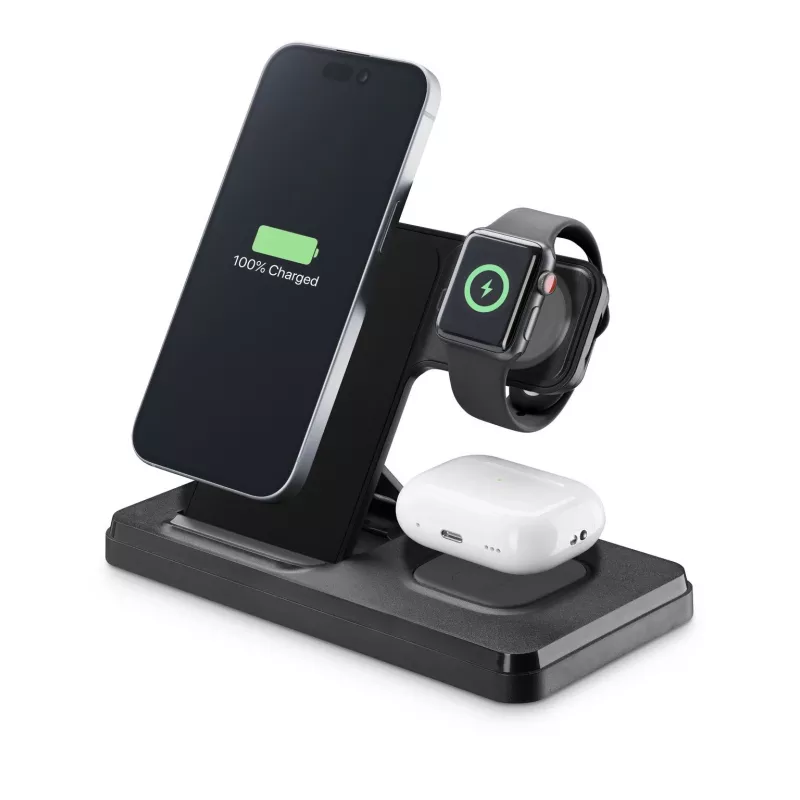 Tech Pop base de acoplagem para smartwatch/smartphone preto