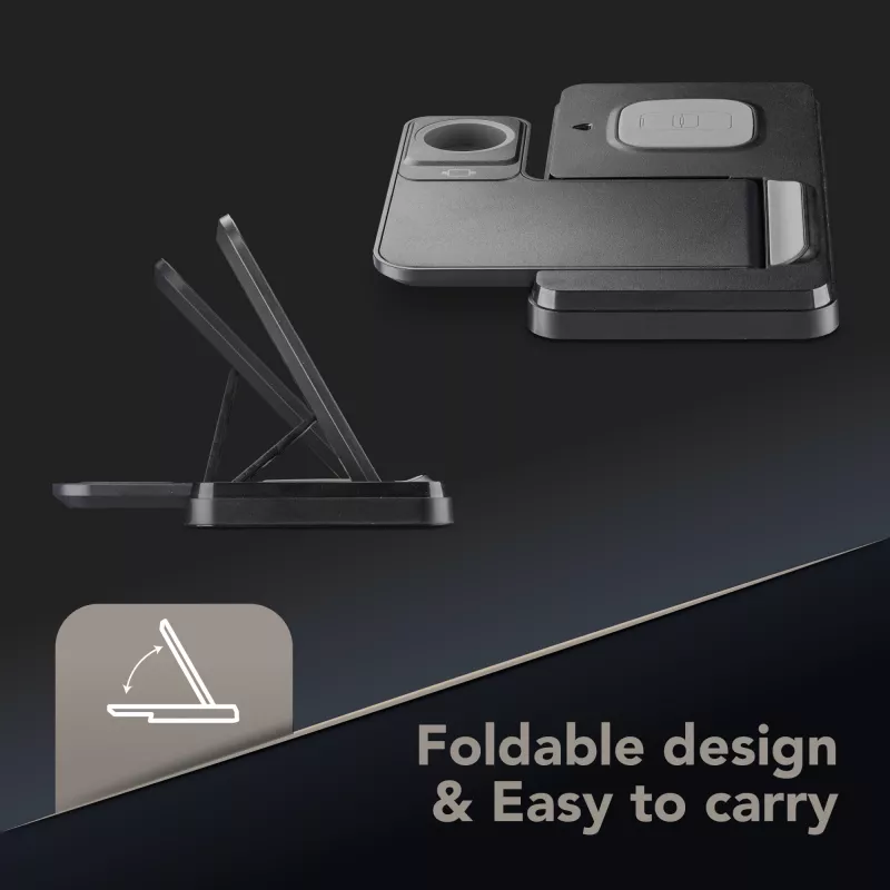 Tech Pop base de acoplagem para smartwatch/smartphone preto