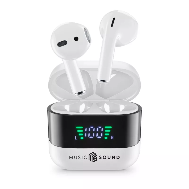Music Sound SPARK auricolare TWS com ecrã LED