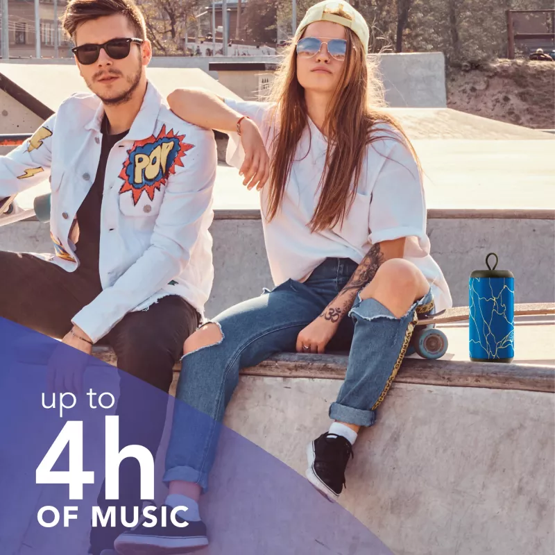 Cellularline Music & Sound BTSPKMSVERTICAL241 coluna Bluetooth vertical Veins
