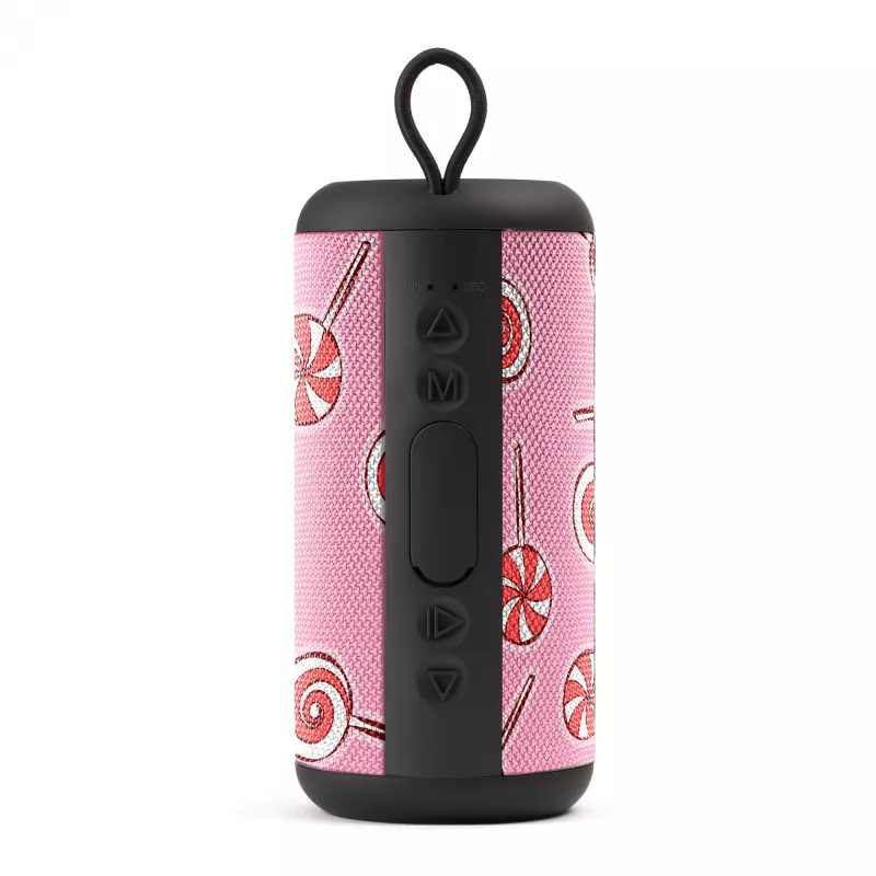 Altifalante portátil mono Music Sound altifalante vertical rosa