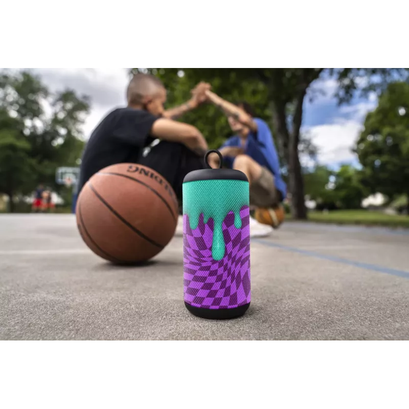Altifalante portátil mono Music Sound altifalante vertical violeta
