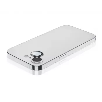 Película de proteção de ecrã e lentes da câmara Cellularline CAMERARINGIPHSE4 para iPhone SE 2025 resistente a riscos transparente