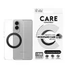 Capa transparente PanzerGlass CARE com suporte preto e Qi Samsung Galaxy S25 Edge